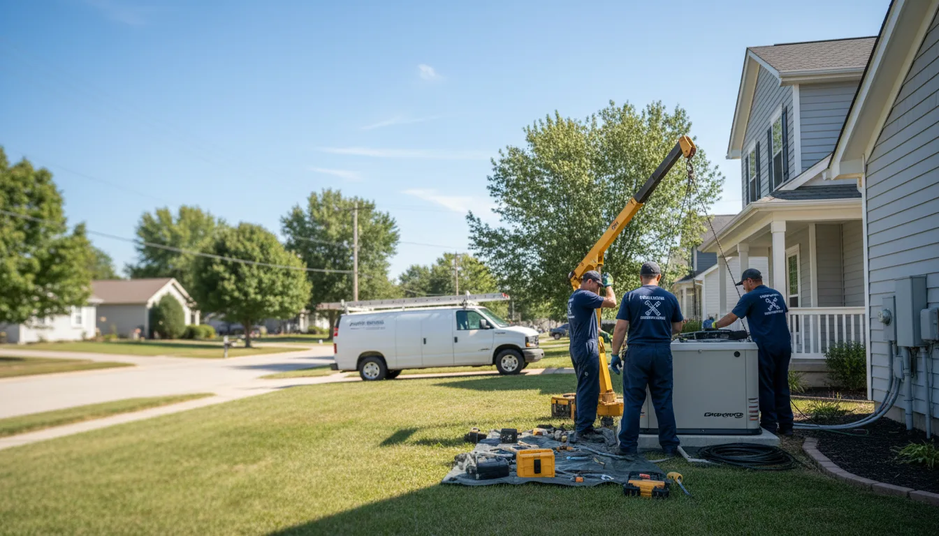 Generator Installation in South Range, MI near me